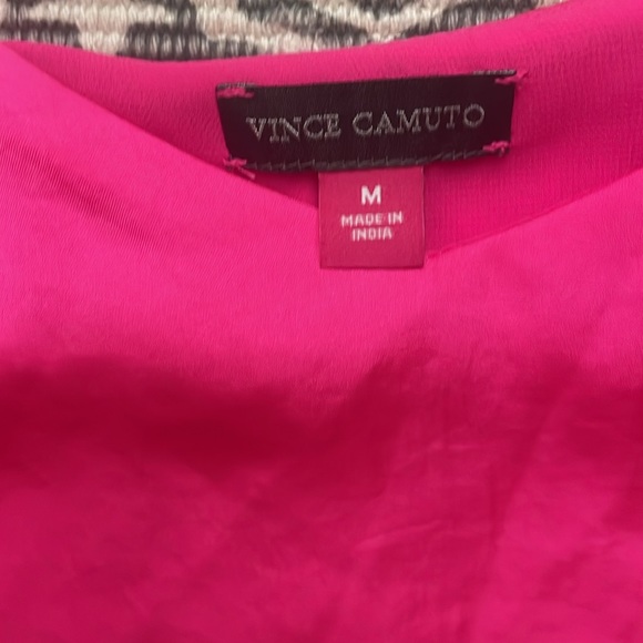 Vince Camuto bright neon pink tank top Size M - Picture 2 of 6